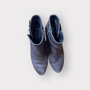 Ecco Tan Leather Booties  Size 7